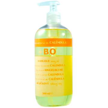 Ulei de masaj pentru corp, cu Galbenele - efect hidratant piele deteriorata si uscata (500ml)