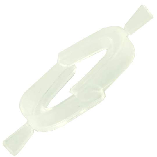 Gutiera plastic pentru albit dintii, transparent, moale, elastica, 430x430x250mm (1 pereche)