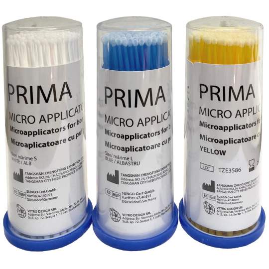 Aplicatoare cu puf pentru bonding-demineralizant (100 bucati)