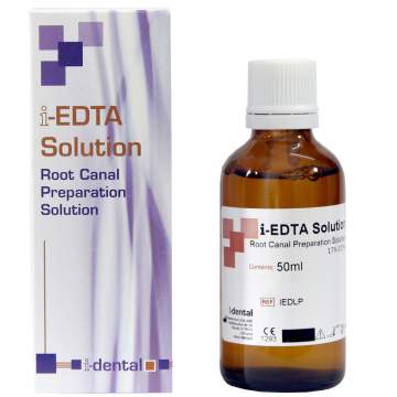i-EDTA Solutie EDTA 17% 50 ml pentru pregatire canal radicular (1 cutie)