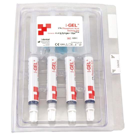 i-GEL Acid Demineralizant cu acid fosforic 37% pentru smalt si dentina ( 1 cutie)