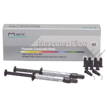 NEXCOMP Flow 2gr x 2 seringa, compozit fluid B2, 10 varfuri (1cutie)