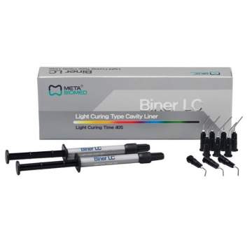 Biner LC light curing cavity liner, 2 seringi x 2g