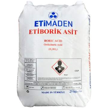 Acid boric 99,9% - sac 25 kg