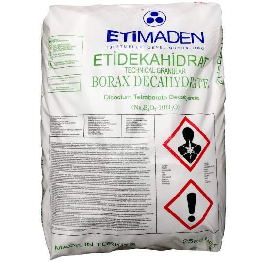 Borax decahidrat sac 25 kg Borax decahidrat sac 25 kg