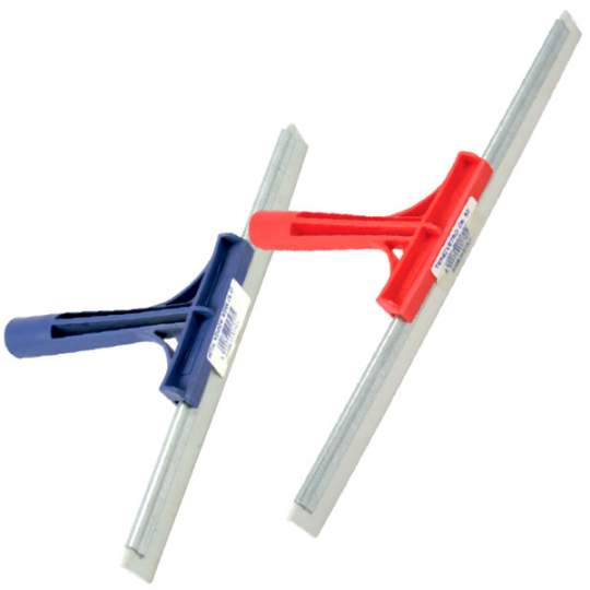 Racleta metalica cu cauciuc pentru geam (1 bucata)