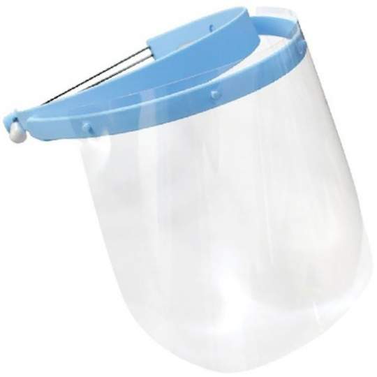 Viziera protectie 28x19 cm cu ecran folie PVC anti-ceata, 1 rama + 10 ecrane (1 set) Viziera protectie 28x19 cm cu ecran folie PVC anti-ceata, 1 rama + 10 ecrane (1 set)