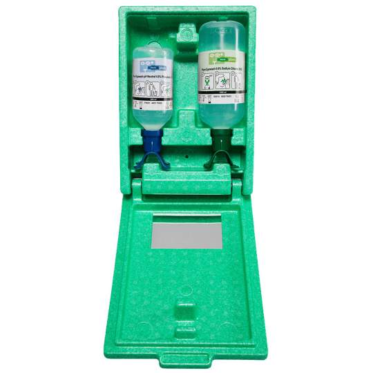 Statie de prim ajutor clatirea ochilor Duo Combi Station - Plum Statie de prim ajutor clatirea ochilor Duo Combi Station - Plum