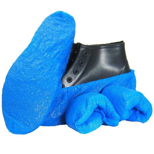 Acoperitori pantofi CPE 3G, albastri (100 bucati/set) Acoperitori pantofi CPE 3G, albastri (100 bucati/set)