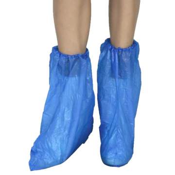 Acoperitori cizme / bocanci, material CPE grosime 8G albastru (50 bucati)