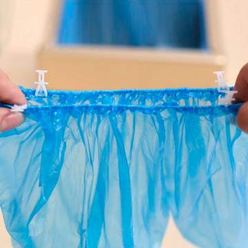 Acoperitori incaltaminte pentru dispenser cu clema T (100 bucati)