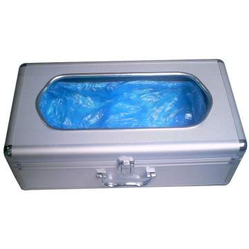 Dispenser acoperitori pantofi, aluminiu, mecanism metalic, capacitate 60 bucati (1 bucata)