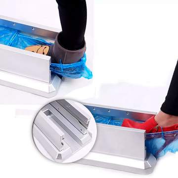 Dispenser semi automat acoperitori pantofi prindere I trafic intens Dispenser semi automat acoperitori pantofi prindere I trafic intens