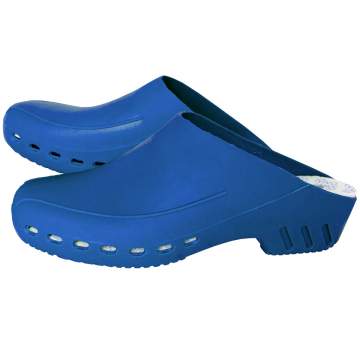 Saboti medicali autoclavabili, cauciuc polimeric, albi, talpa antiderapanta, marimi 41-46