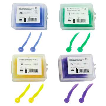 Pene Poly Interdentare cu inel XS/S/M/L (100 bucati)