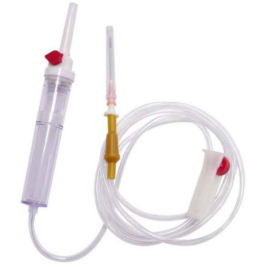 Trusa transfuzie sange, sterila cu ac 18G si spike plastic (25 bucati)