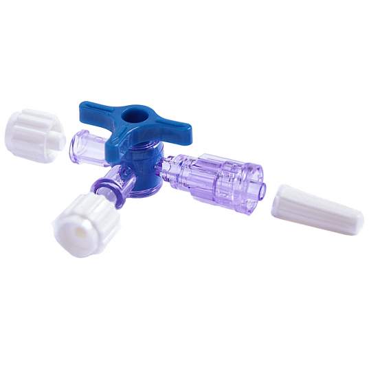 Robineti perfuzie 3 cai, simpli, sterili (50 bucati)