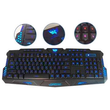 Tastatura USB cu LED-uri TED Electric M200