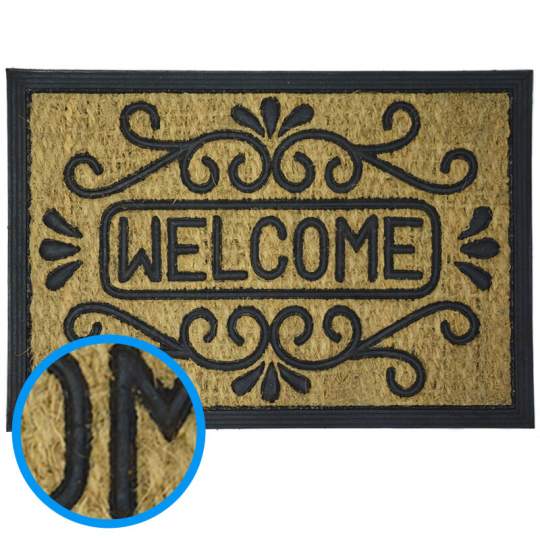 Pres intrare (covoras) cocos Welcome 60*40 cm (tip 1)