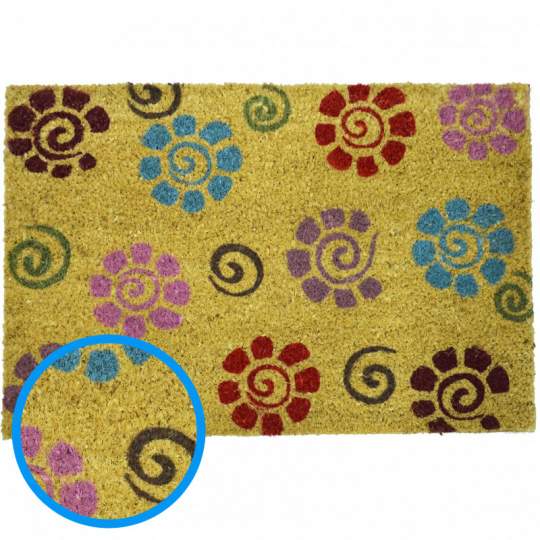 Pres intrare (covoras) cocos vopsit Spring 60*40 cm