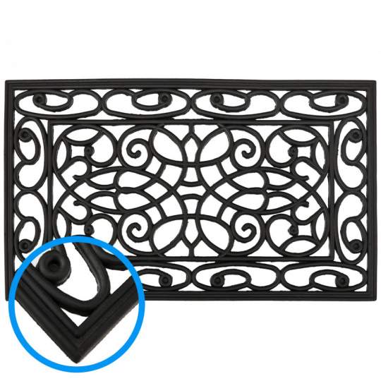 Pres intrare (covoras) model fier forjat 75x45 cm (tip 1)