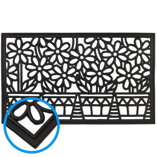 Pres intrare (covoras) model fier forjat 75x45 cm (tip 2)