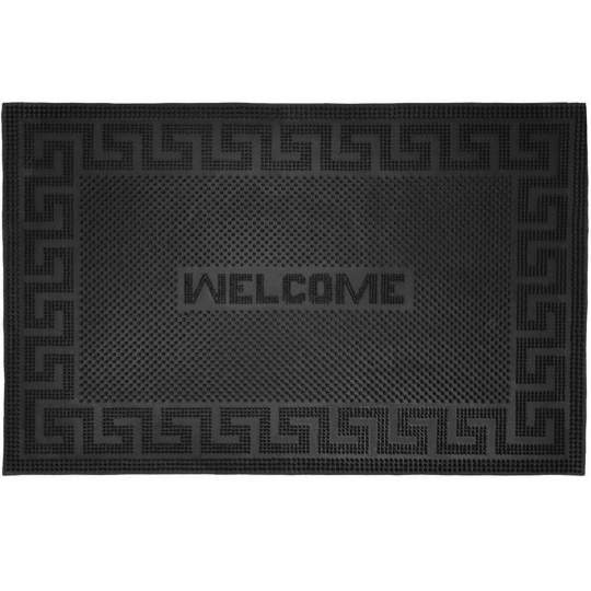 Pres intrare 60x40 cm din cauciuc model Welcome (1 bucata)