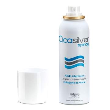 CicaSilver Spray 125 ml pentru arsuri, leziuni ale pielii sau plagi