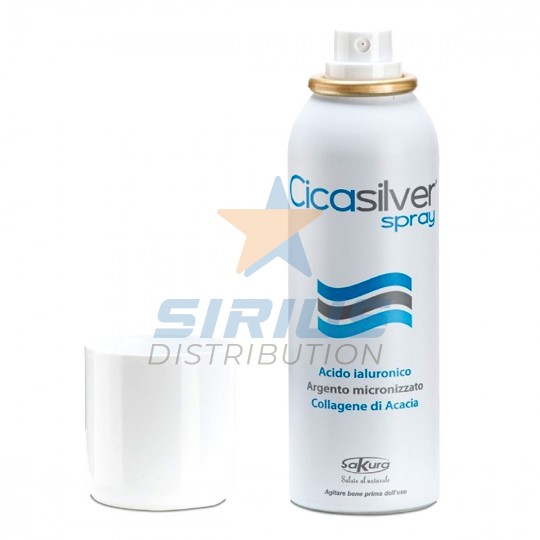 CicaSilver Spray 125 ml pentru arsuri, leziuni ale pielii sau plagi