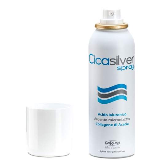 CicaSilver Spray 125 ml pentru arsuri, leziuni ale pielii sau plagi