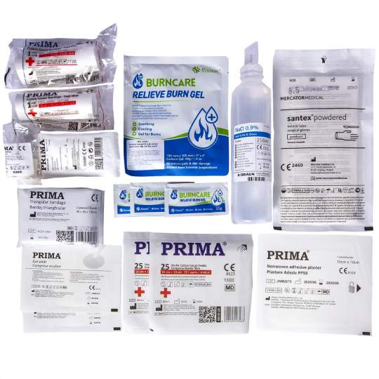 Kit inlocuire componente trusa pentru arsuri, avizat MS (1 bucata)