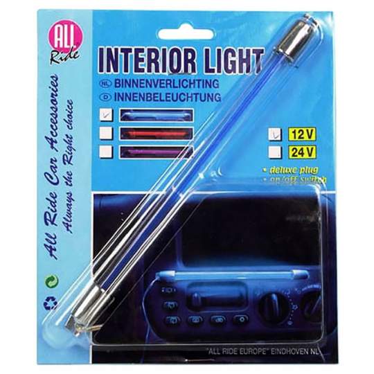 Blue light neon interior, All Ride