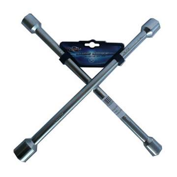 Cheie in cruce demontare roti auto, cromata, multifunctionala - Carmax