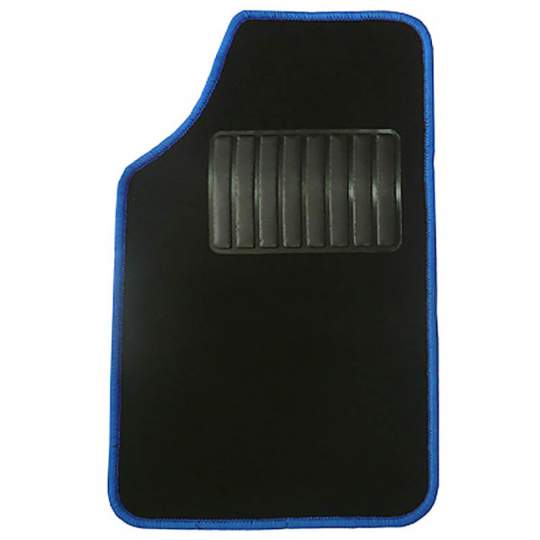 Covorase textile auto albastre, Carmax  (4 bucati)