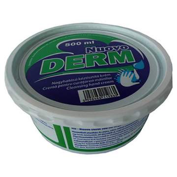 Crema pentru curatarea eficienta a mainilor muncitorilor ce lucreaza in industrie, Nuovo Derm 500 ml