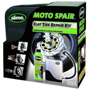Slime pachet repair moto 237ml cu compresor