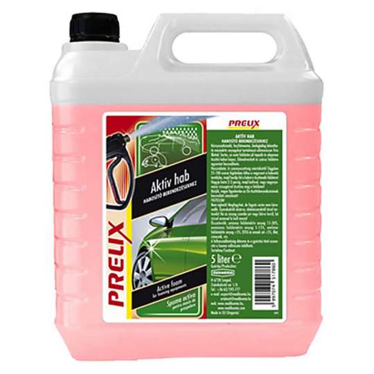 Spuma activa 5L profesionala spalatorii auto - Prelix (1 bucata)