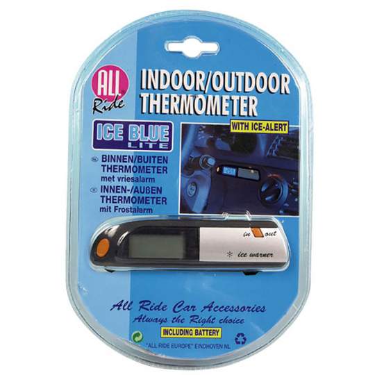 Termometru auto interior - exterior, cu avertizor de inghet (1 bucata)