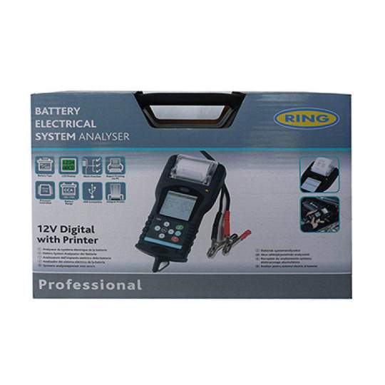 Tester baterii cu imprimanta rba650