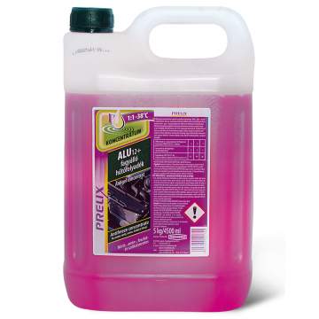 Antigel concentrat ALU tip G12+ la -38℃ bidon 5 kg, rosu - Prelix