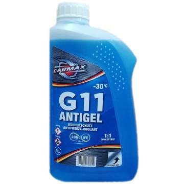 Antigel concentrat tip G11 -30℃ bidon 1 litru, albastru - Carmax