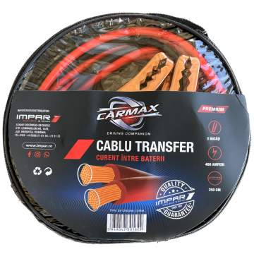 Cabluri de pornire auto 400A, set 2 cabluri, Carmax