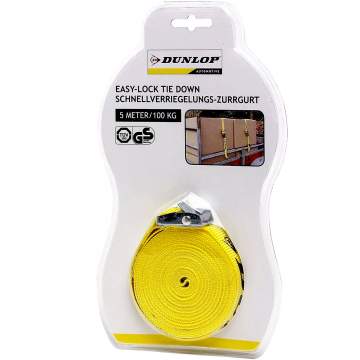 Chinga fixare marfa 100 Kg 5 metri - Dunlop (1 bucata)