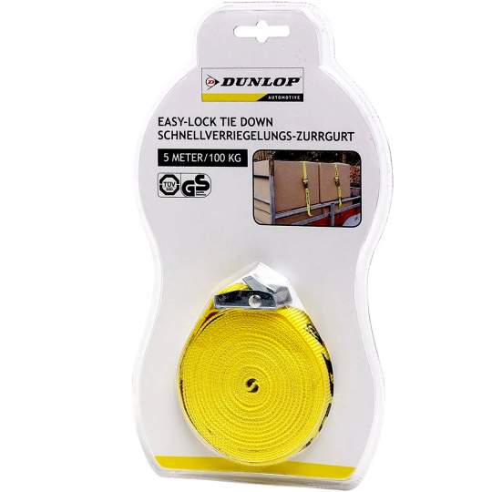 Chinga fixare marfa 100 Kg 5 metri - Dunlop (1 bucata)