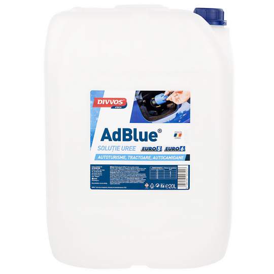Lichid Adblue Divvos 4Tech Romania, 20 litri (1 bucata)