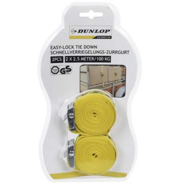 Chingi fixare marfa 100 Kg 2.5 metri - Dunlop (2 bucati)