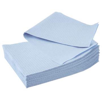 Bavete - Campuri PE + hartie (albastru, verde, roz, alb) 33x45cm (500 buc)