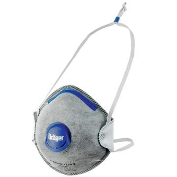 Semimasca protectie X-plore 1320 V cu supapa FFP2 cu carbon (10 bucati)