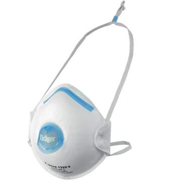 Semimasca protectie X-plore 1320 V cu supapa FFP2 (10 bucati)