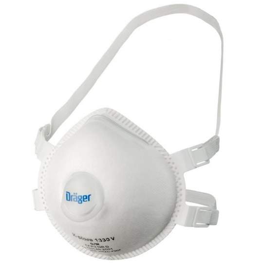 Semimasca X-plore 1330 V FFP3 cu supapa, marime S-M (10 bucati)